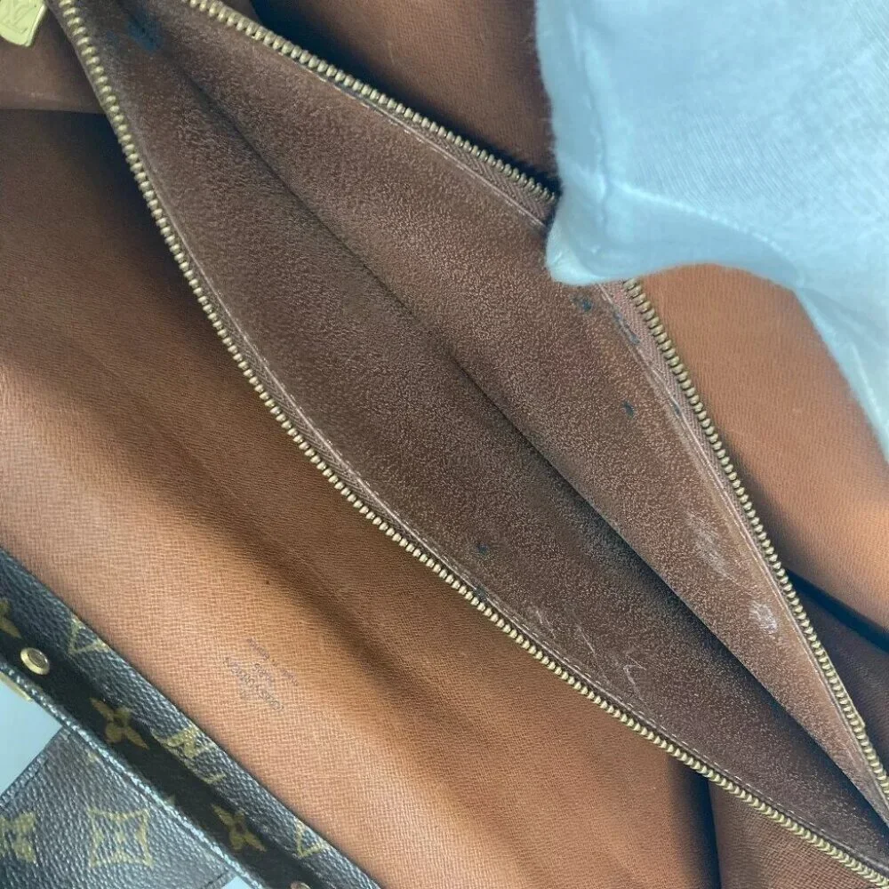 LOUIS VUITTON M53305 Monogram Serviette Fermoir Document bag Business bag